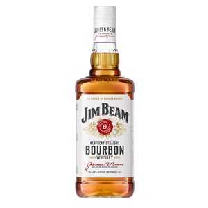 Jim Beam White Label Bourbon 750ml