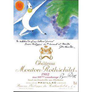 1982 Chateau Mouton Rothchild 750ml