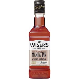 JP Wisers Manhattan Canadian Whisky Cocktail 375ml