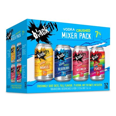 Black Fly Vodka Crushed Mixer Pack 12 C