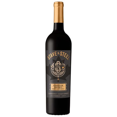 Stave & Steel Canadian Whisky Barrel Finished Cabernet Sauvignon 750ml