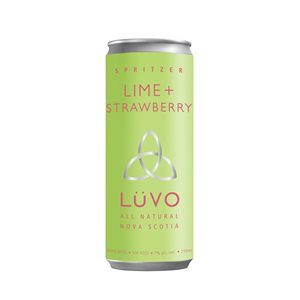 Luvo Lime + Strawberry Spritzer 250ml