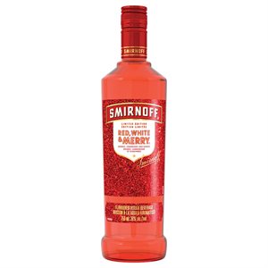 Smirnoff Red, White & Merry 750ml