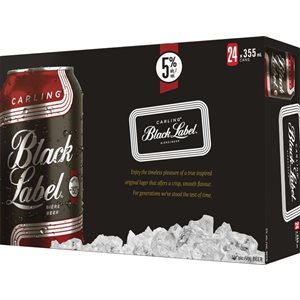 Carling Black Label 24 C